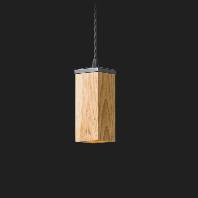 Ceiling lamp 6x15 - Reclaimed wood