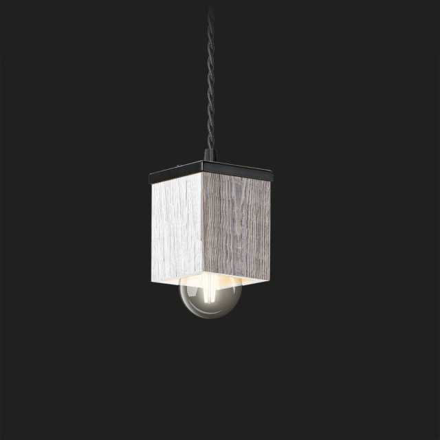 Ceiling lamp 8x10 cm - Whitewash